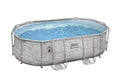 16' x 10' x 48" Oval Above Ground Pool Set V156
