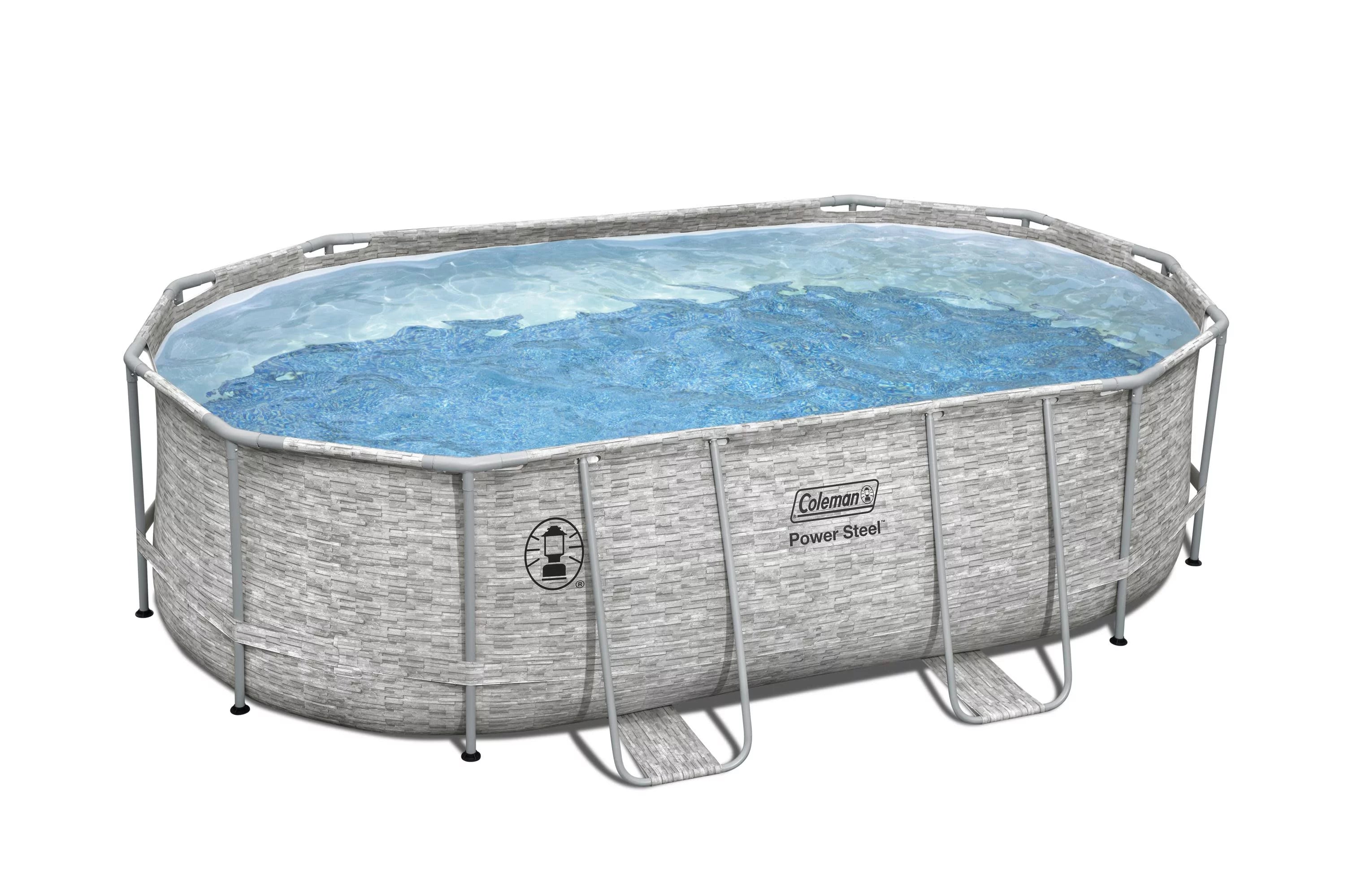 16' x 10' x 48" Oval Above Ground Pool Set V156