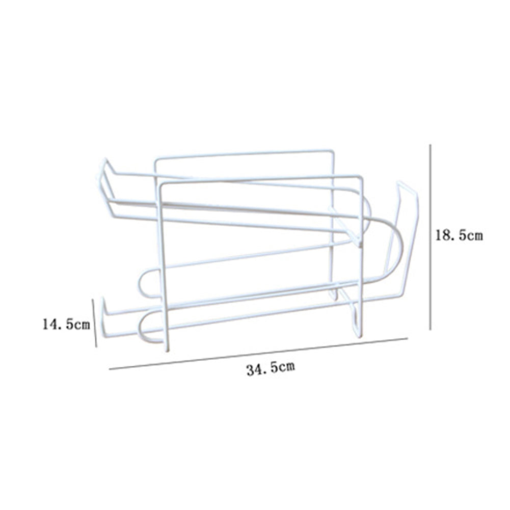 Double-layer Beer Soda Can 10 Storage Box Fridge Organizer E8919