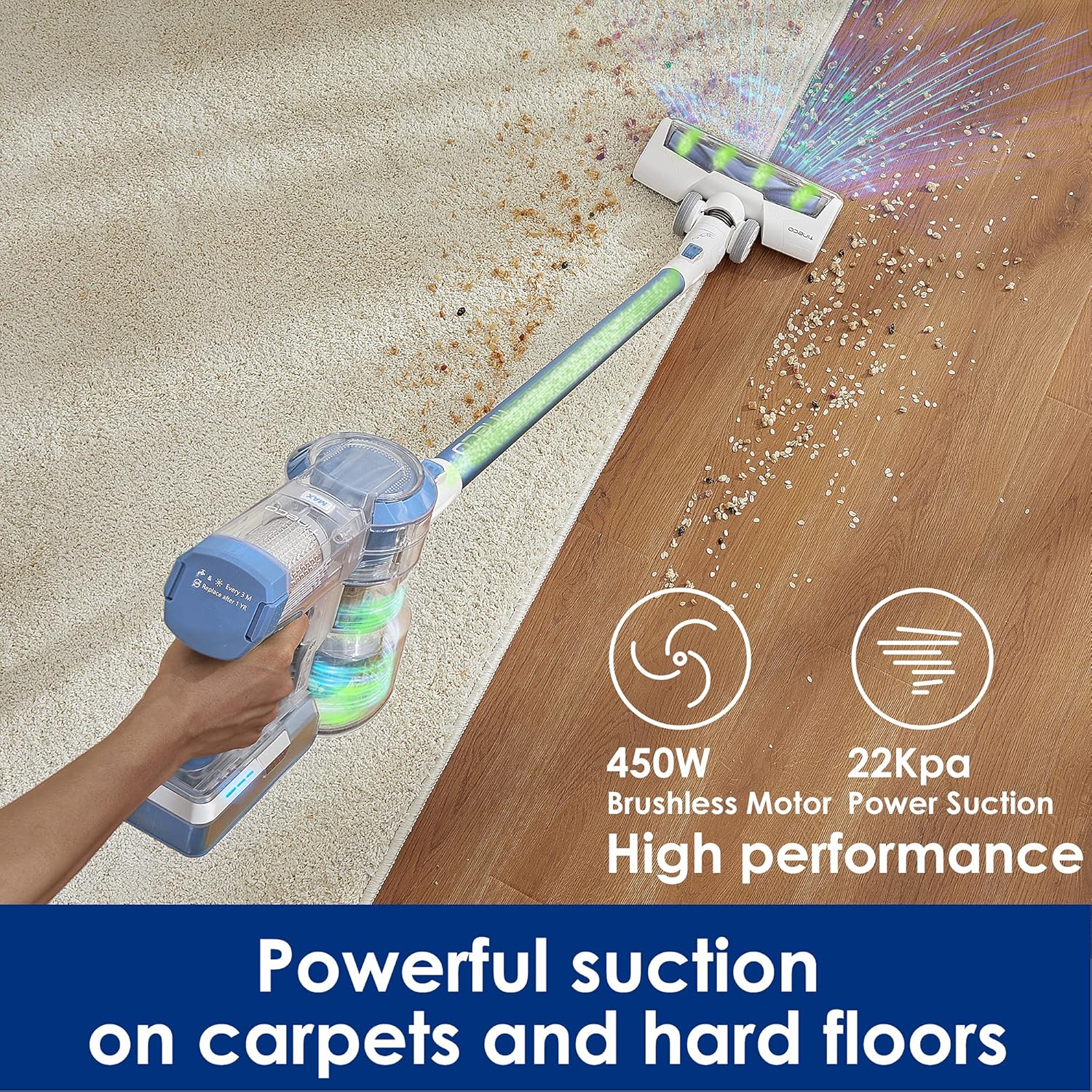 Cordless Stick Handheld Vacuum Cleaner M313