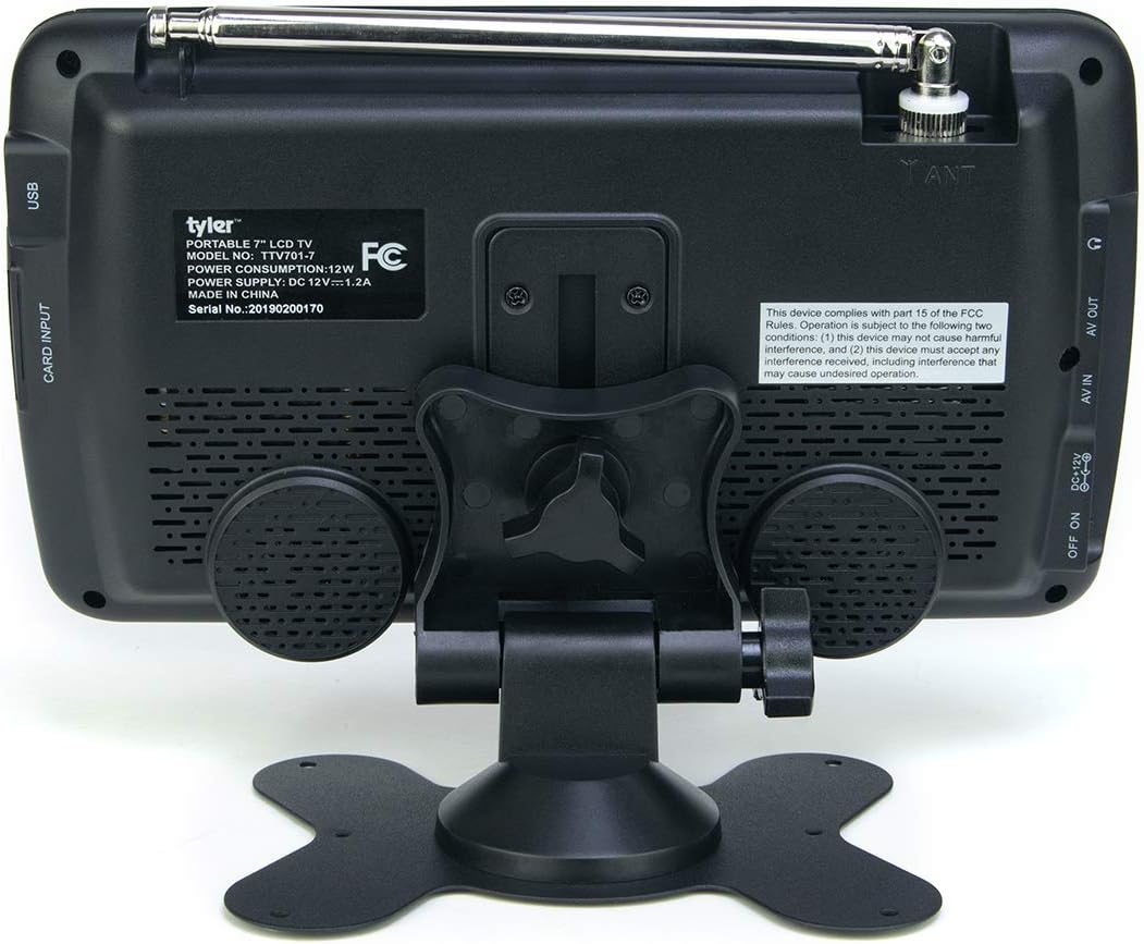 Portable TV LCD Monitor with Remote Control M48188