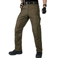 Men's Water Resistant Relaxed Fit Tactical Cargo Work Pants W576136