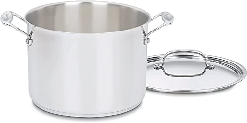 8-Quart Stainless Steel Stockpot with Cover Y5276