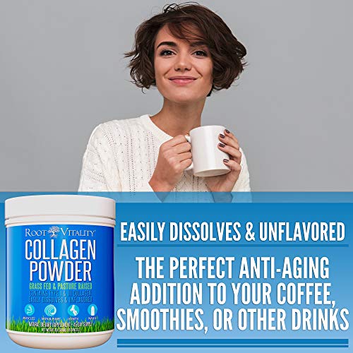 Collagen Peptides Powder, Grass-Fed, Hydrolyzed Protein Supplement (45 Servings) L422