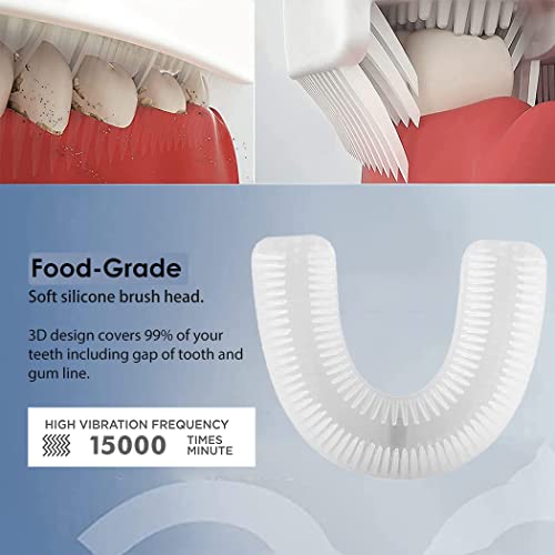 White Rechargeable Ultrasonic Toothbrush K21449