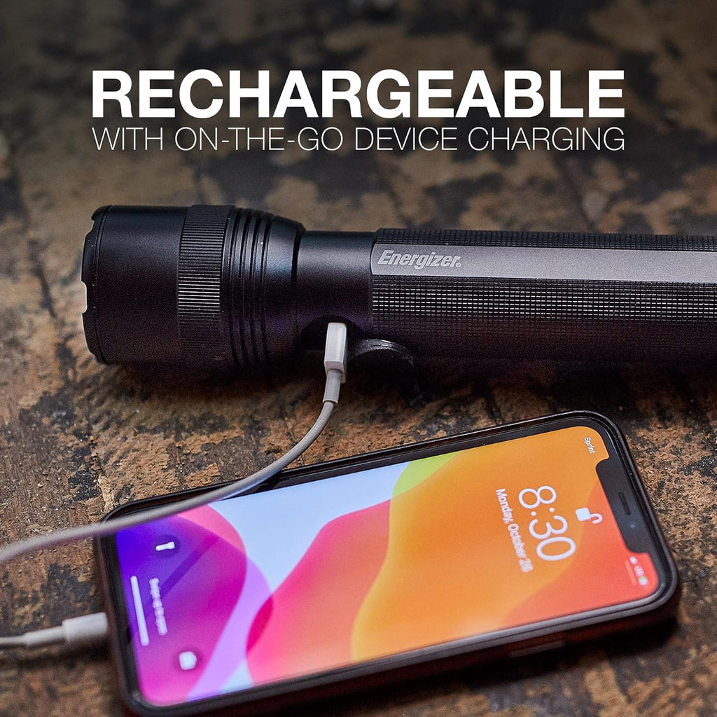 Black LED Tactical Rechargeable Flashlight I3343