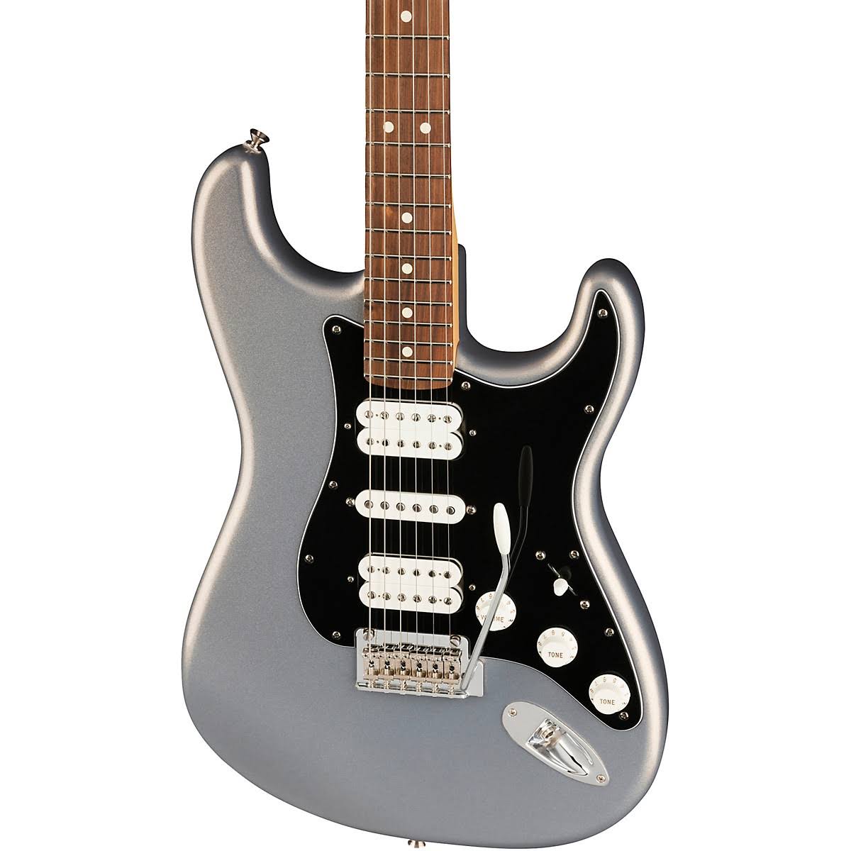 Silver Player Stratocaster Electric Guitar A4229