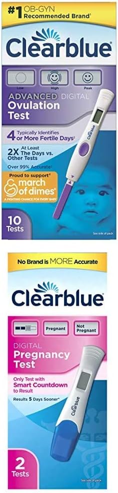 10 Ovulation Tests and 2 Pregnancy Tests Q816