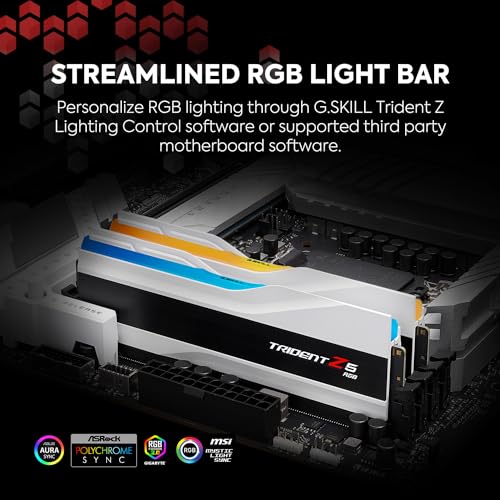 DDR5 RAM 64GB (2x32GB) 6400MT/s CL32-39-39-102 Matte Black Desktop Computer Memory L75156