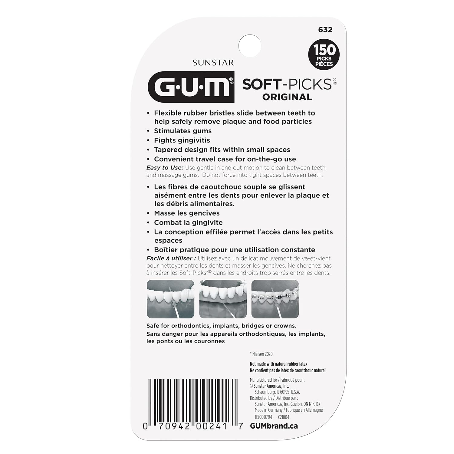 150ct Disposable Interdental Brushes with Carry Case U906301