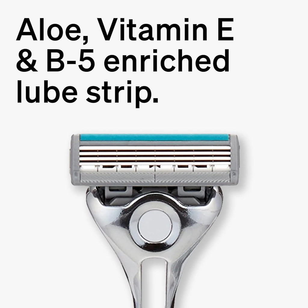 Titanium Razor with 3 Refill Blades M65402