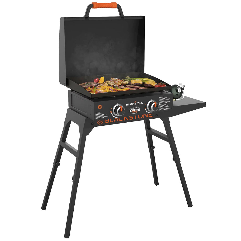 22 Propane Griddle with Stand and Adapter Hose G581