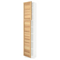 White High Cabinet with shelves and 2 Doors F36461