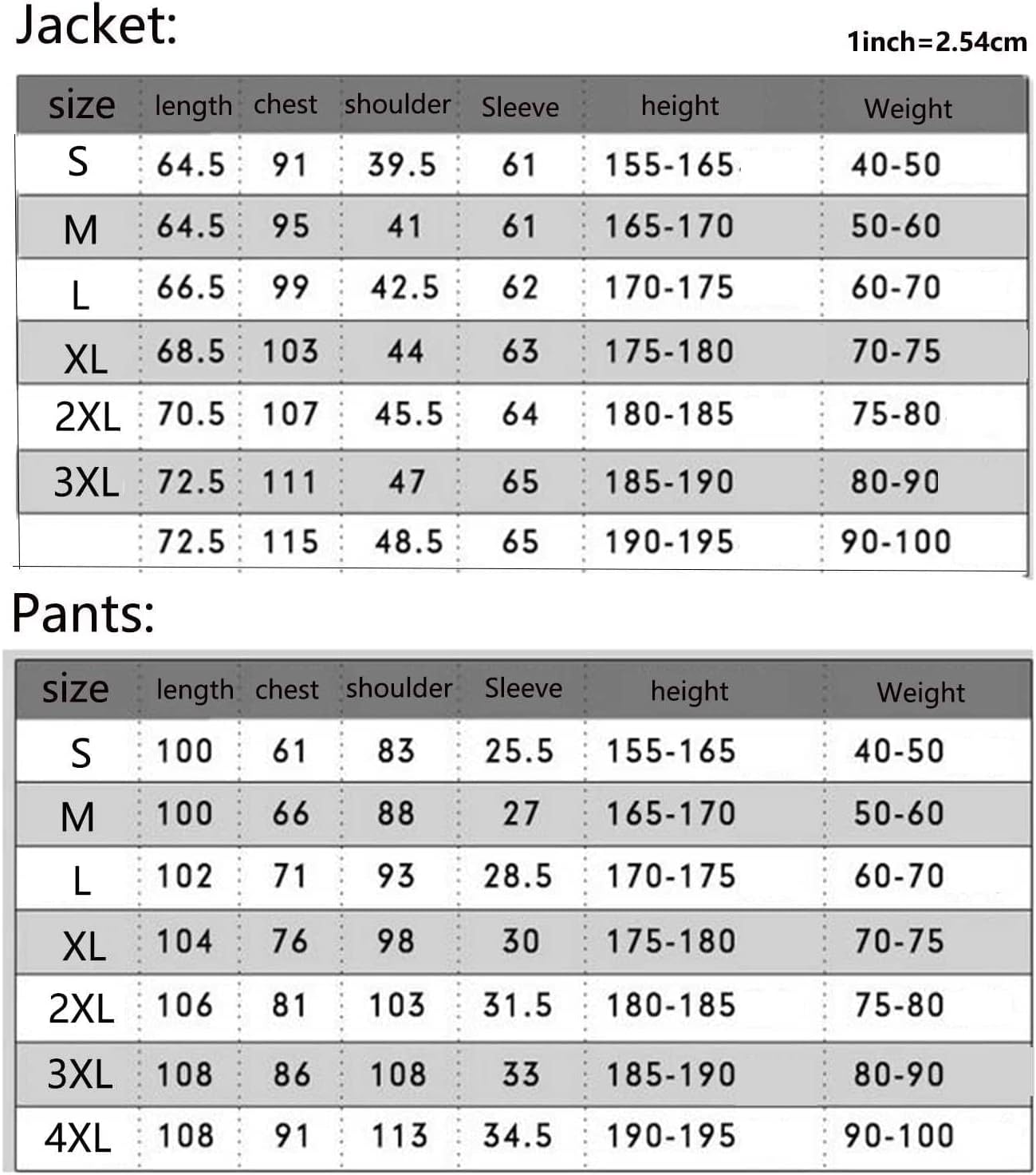 Men's USB Heating Thermal Suit with 3 Heating Levels and 9 Heating Zones M14568