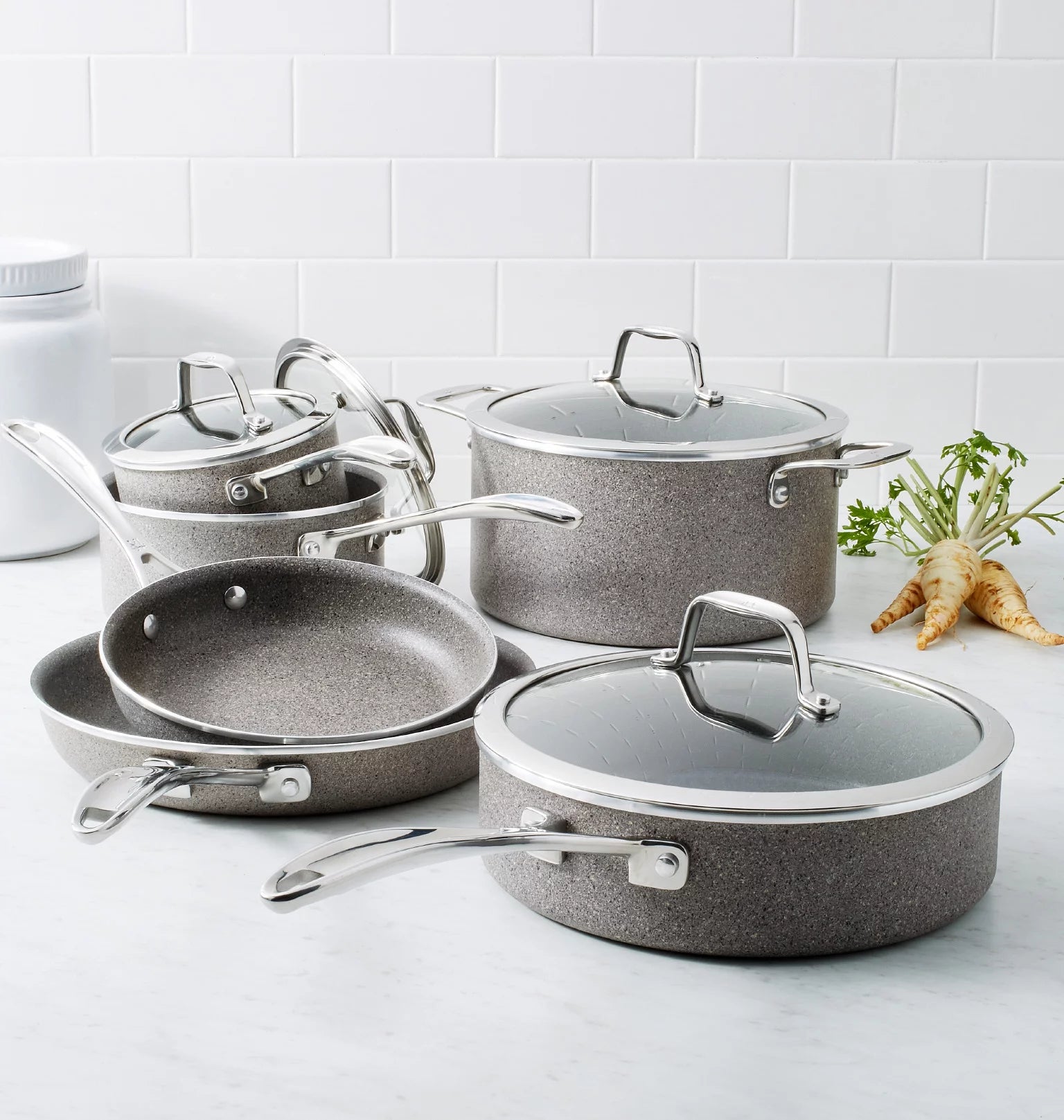 10 Piece Non-Stick Cookware Set P645