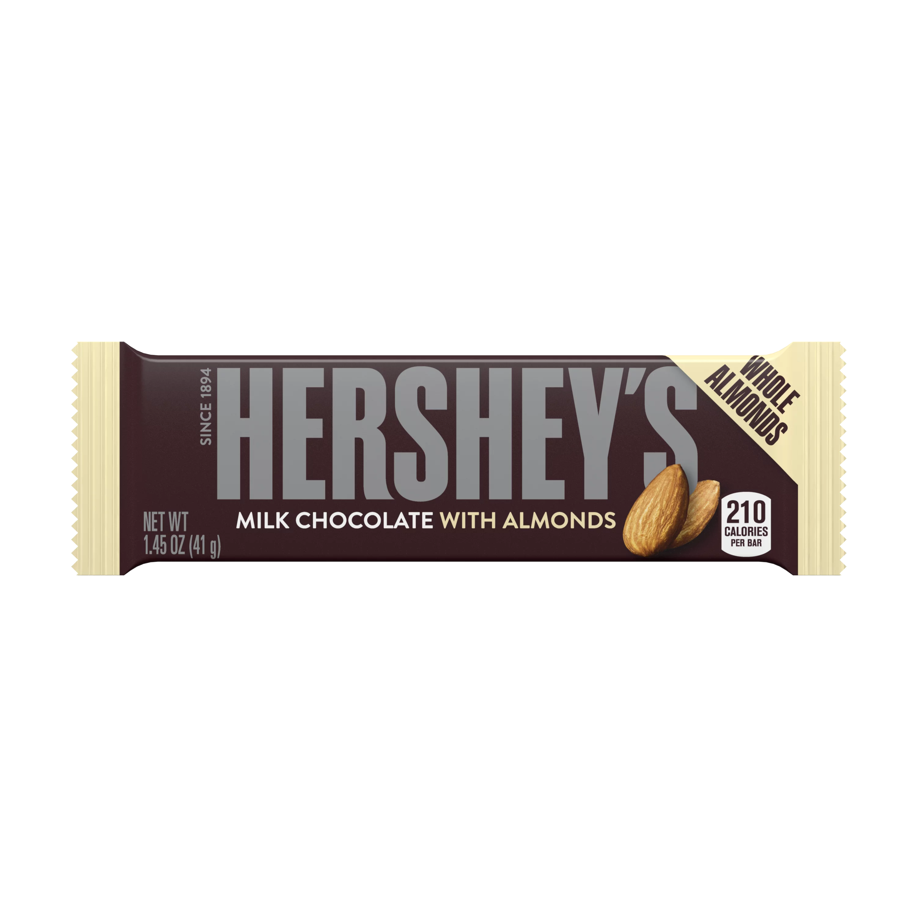 Milk Chocolate Assortment Candy Bars, Individually Wrapped, 45 oz, 30 Piece F41788