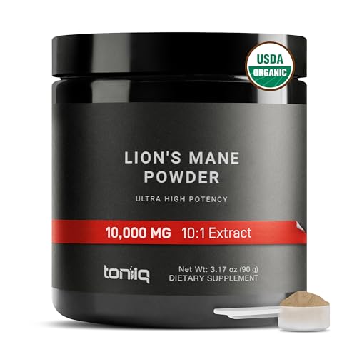 90g Organic Lions Mane Mushroom Powder T8729