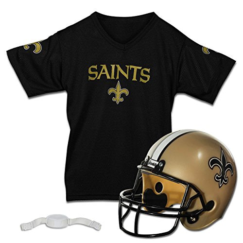 NFL Kids Helmet + Jersey Sets - Youth Uniform Set - Helmet, Jersey + Chinstrap K78404