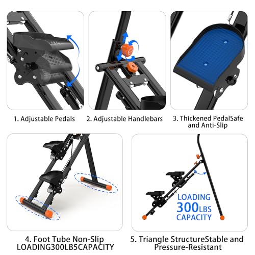 Folding Vertical Climber Stair Stepper J3642