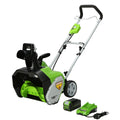 40V 16 Cordless Snow Thrower with 5Ah Battery and Charger F674