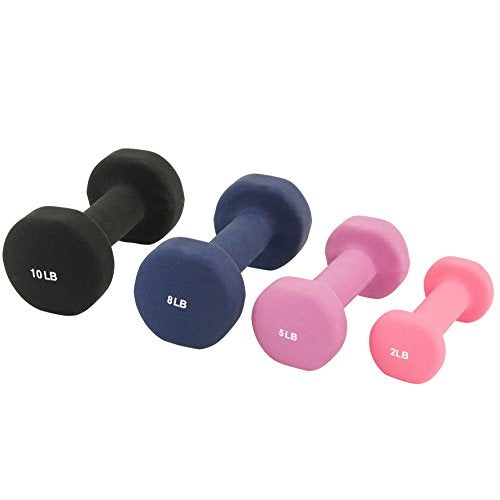 Neoprene Coated Hex Dumbbell Sold in Pairs K992