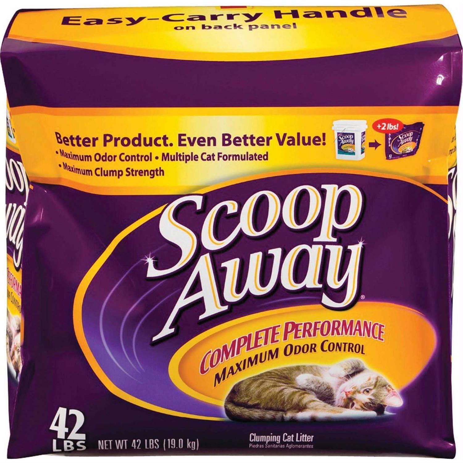 10.5-lb bag pack of 4 Clumping Clay Cat Litter X555