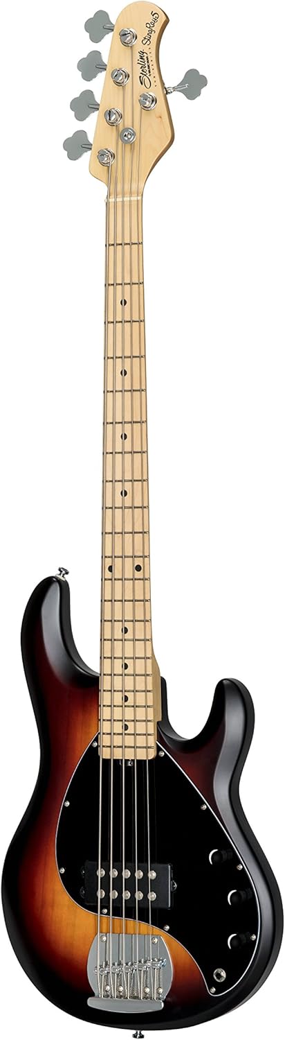 Vintage Sunburst Satin 5-String Bass Guitar O10567