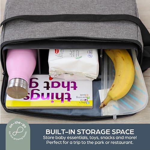 Travel Booster Seat with Storage Compartment H319