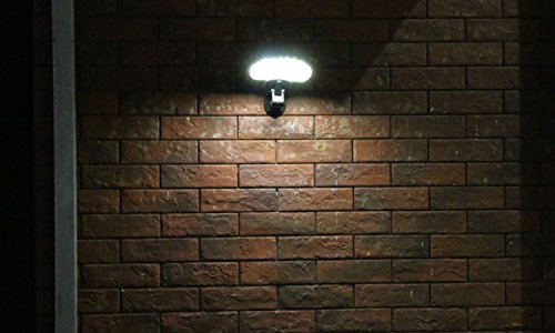 56 LED Solar Powered Motion Sensor Security Wall Lights with IP65 Waterproof O129
