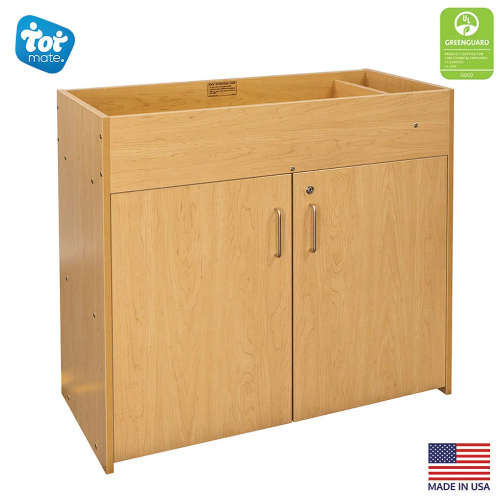 Maple Wood Infant Diaper Changing Table R458623