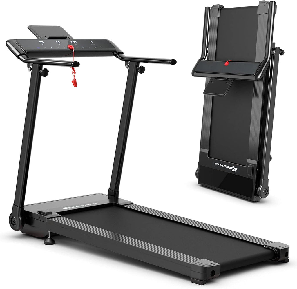 Compact Electric Treadmill with LED Touch Screen C972886