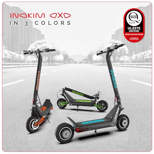 Electric Scooter, 40 MPH, 2x1000W Motor, 68 Miles Range, 10" Air Filled Tires, Foldable D90390