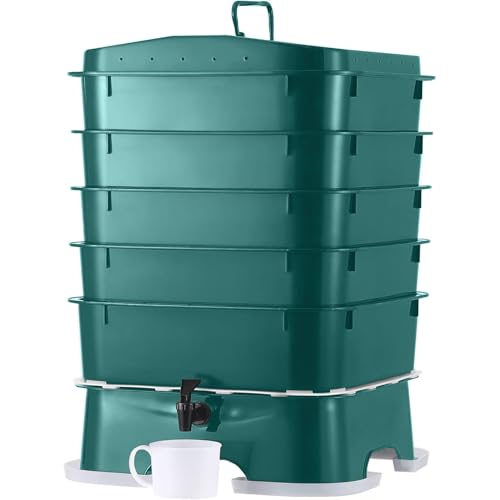 Dark Green Worm Composter C71225