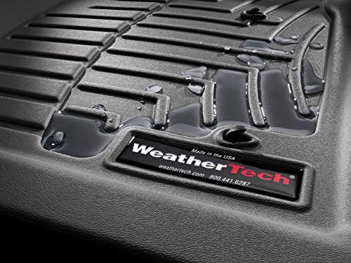 Black Custom Fit FloorLiners for Ford F-150, 1st & 2nd Row B992