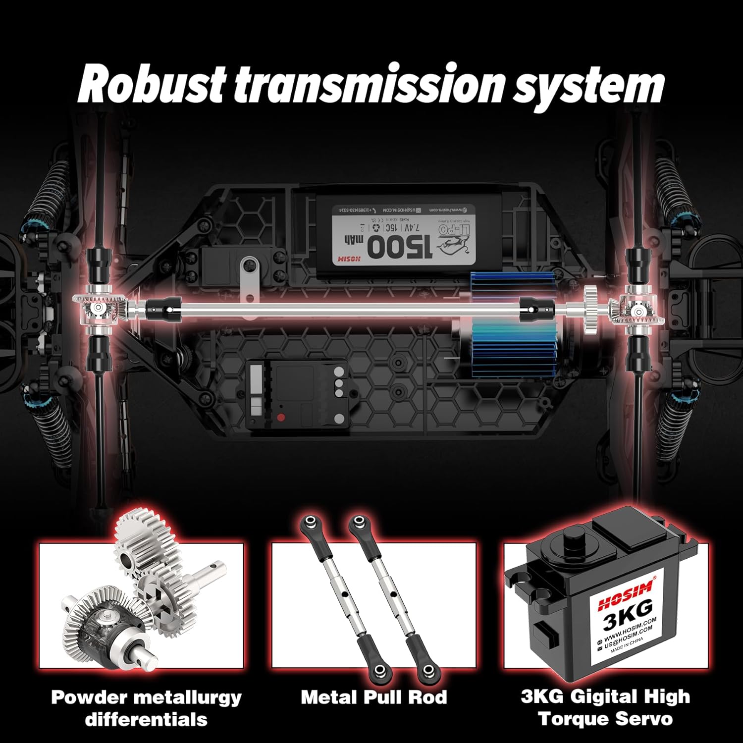 1:10 Brushless RC Truck B9809
