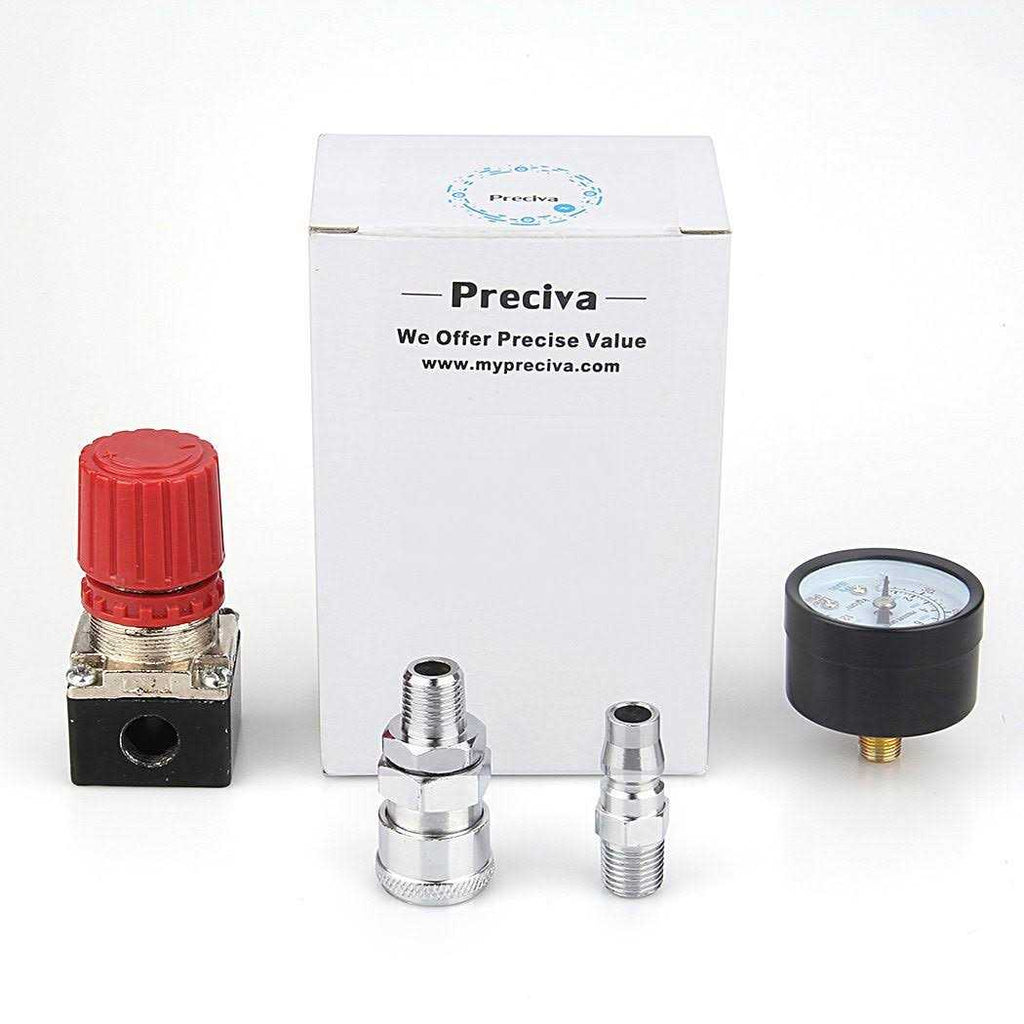 Air Compressor Pressure Regulator with Dial Gauge 0-175 psi P423