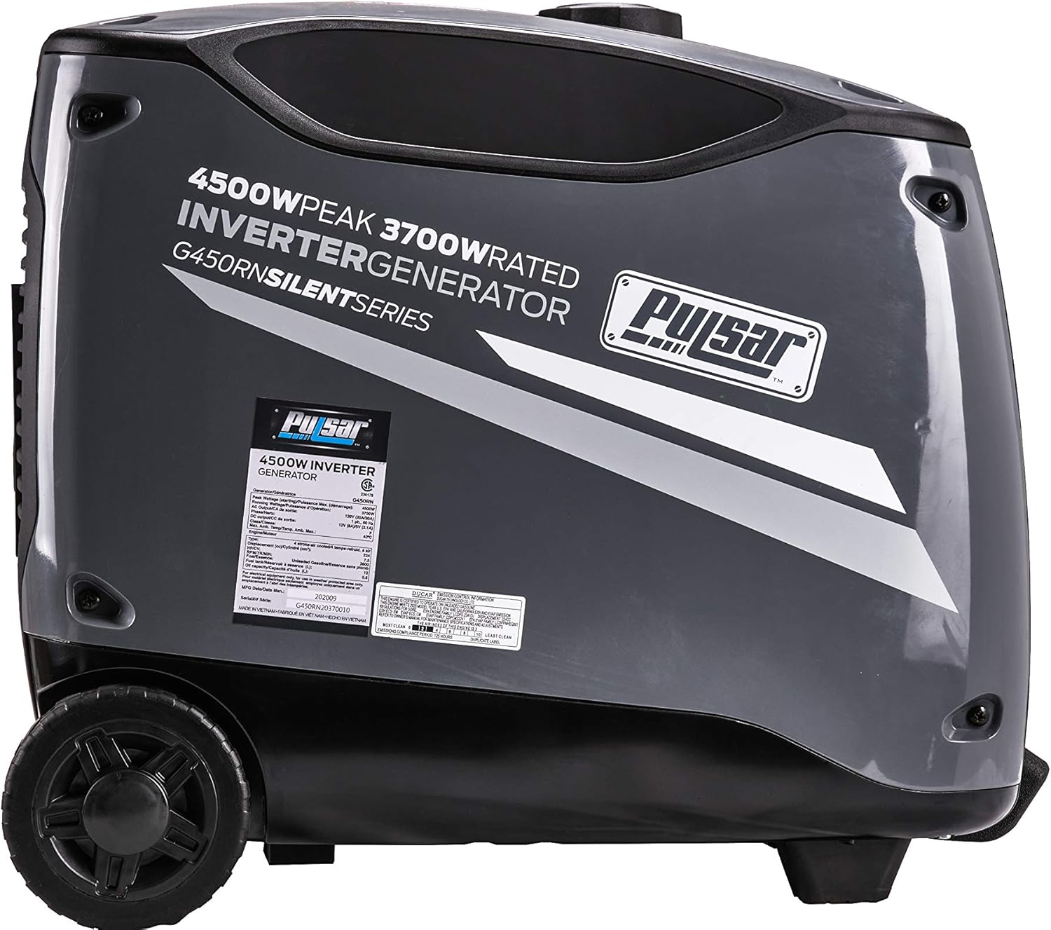 4500W Portable Inverter Generator with Remote Start C1008