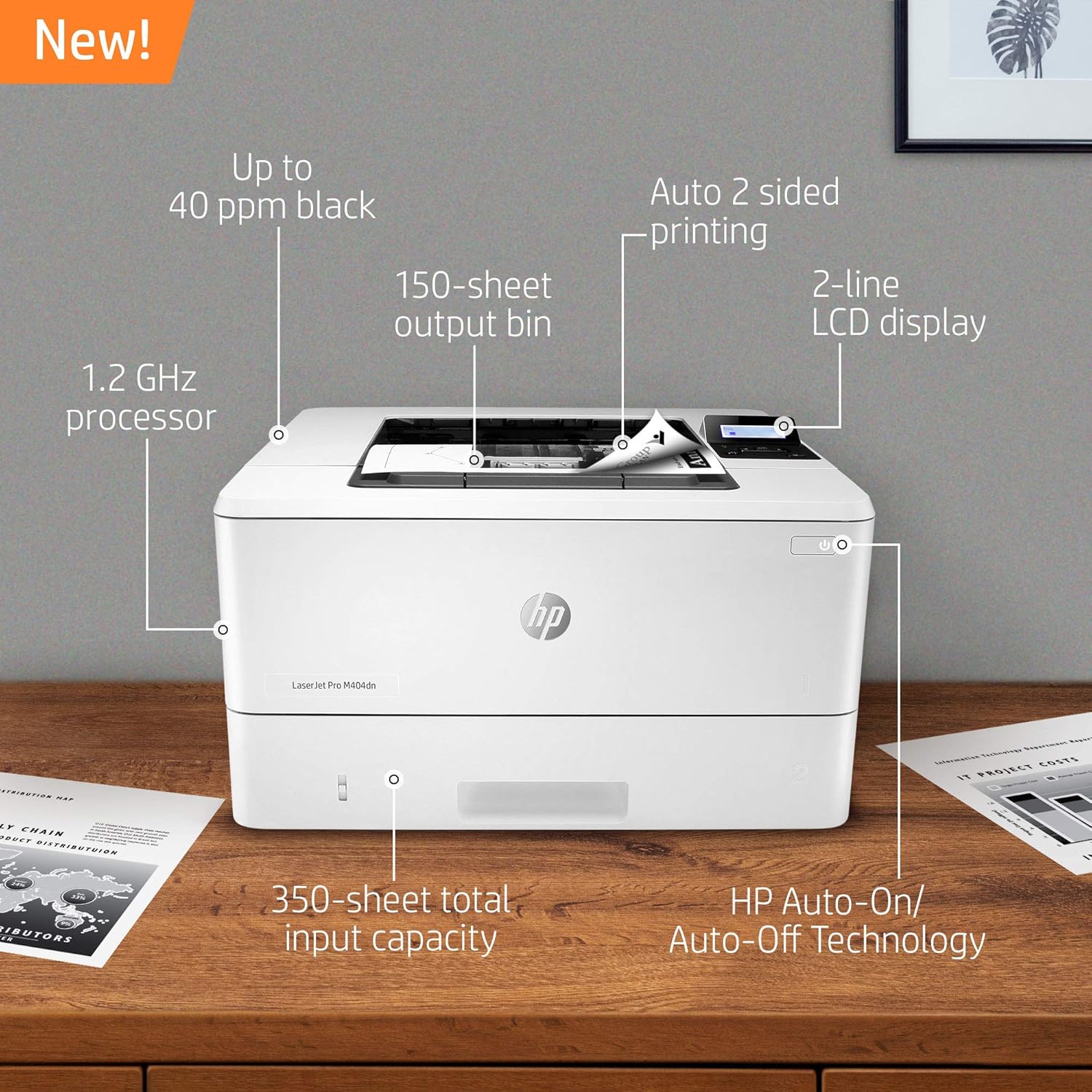 Monochrome Laser Printer with Double-Sided Printing T703