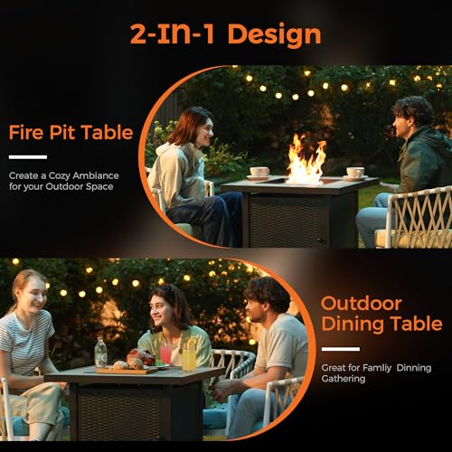 50000 BTU Propane Fire Pit Table K83462