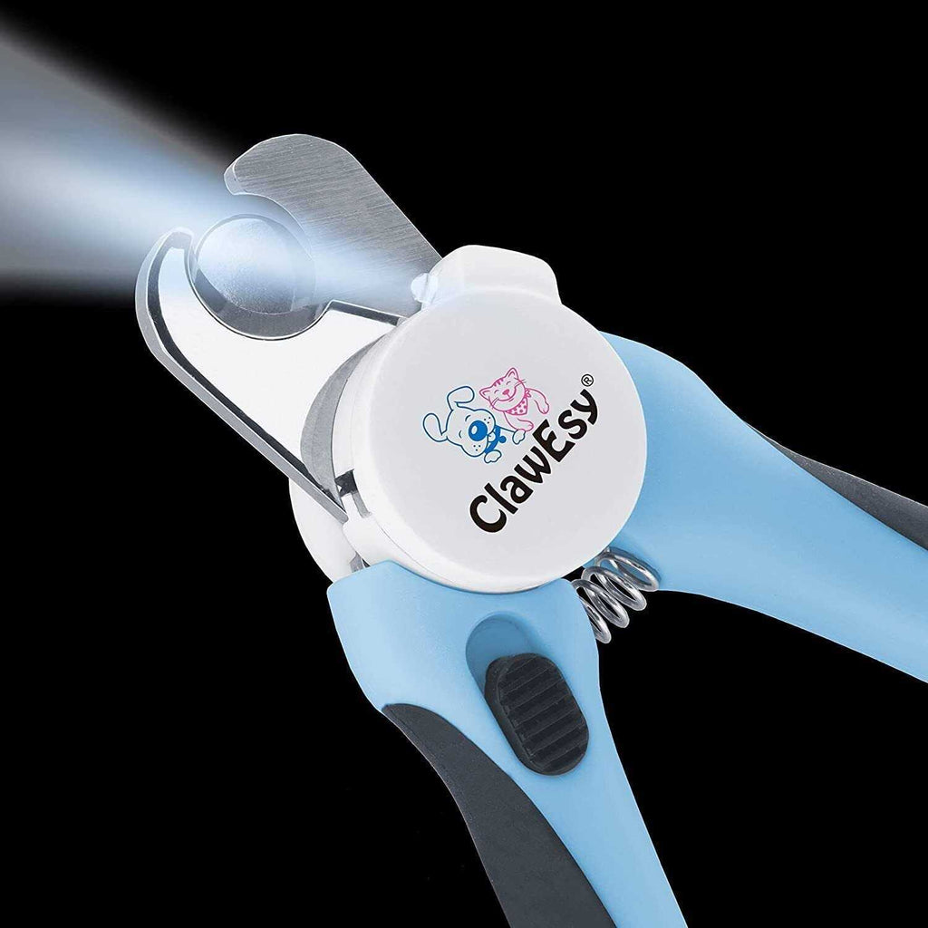 LED Dog Nail Clipper with Safety Guard Y286
