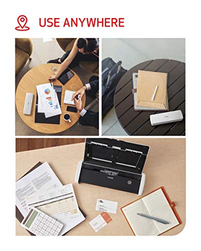 Portable Document Scanner with Document Feeder T65408