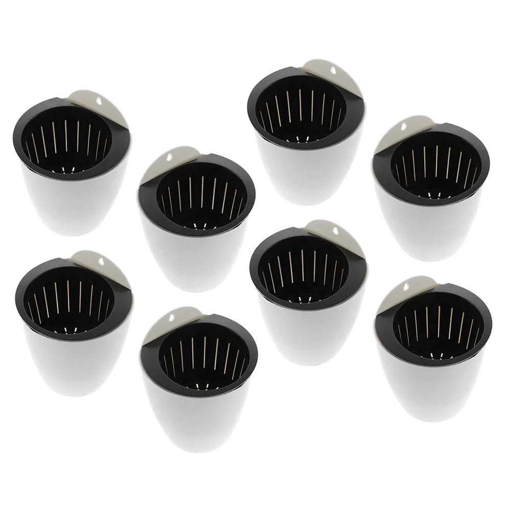 8 Pcs Self Watering Flower Pot F8013