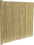 Bamboo Fence 8ft x 6ft Natural Privacy Screen T455144