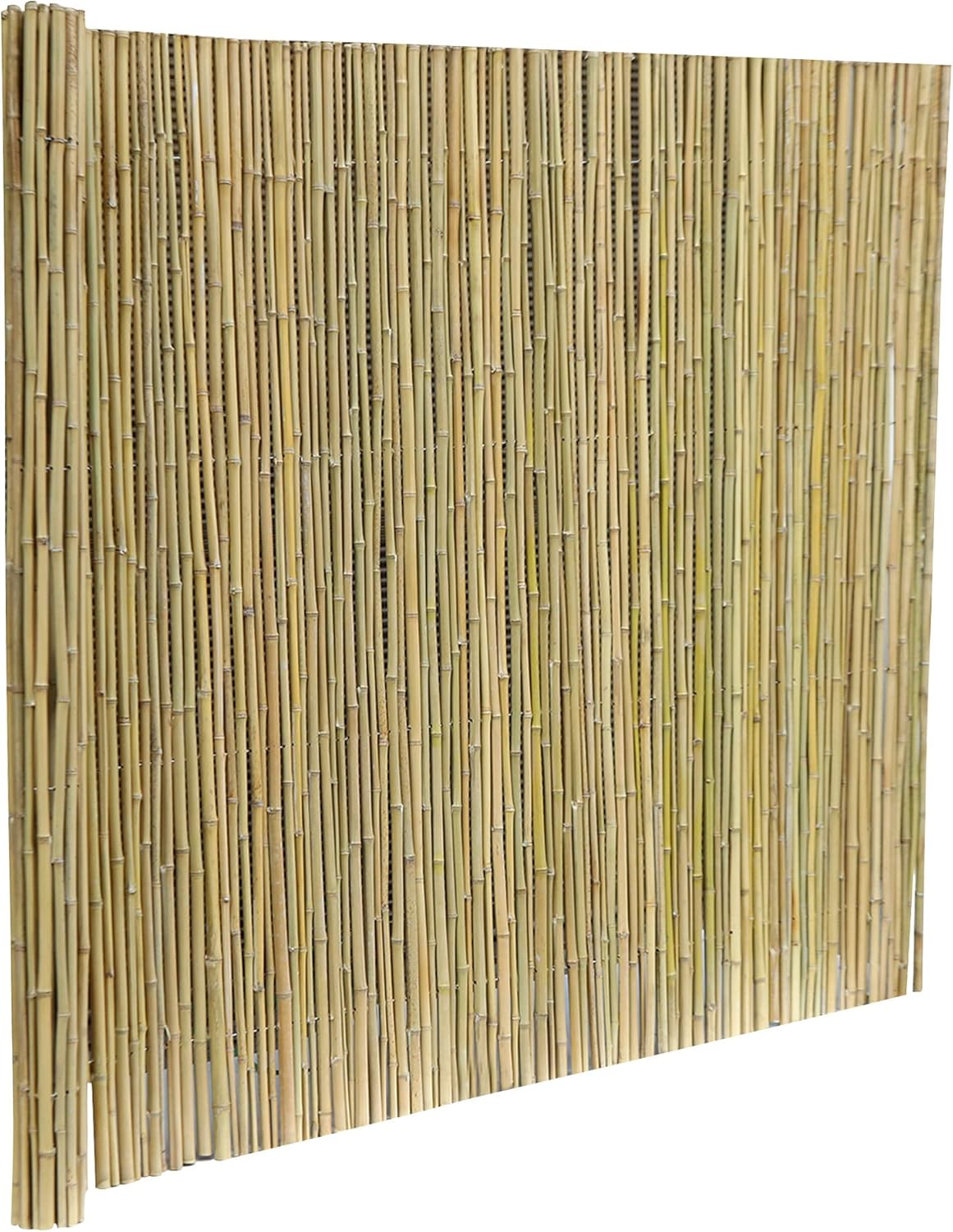 Bamboo Fence 8ft x 6ft Natural Privacy Screen T455144
