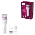 Single Foil Shaver - Wet & Dry - Cordless - White/Purple F6011