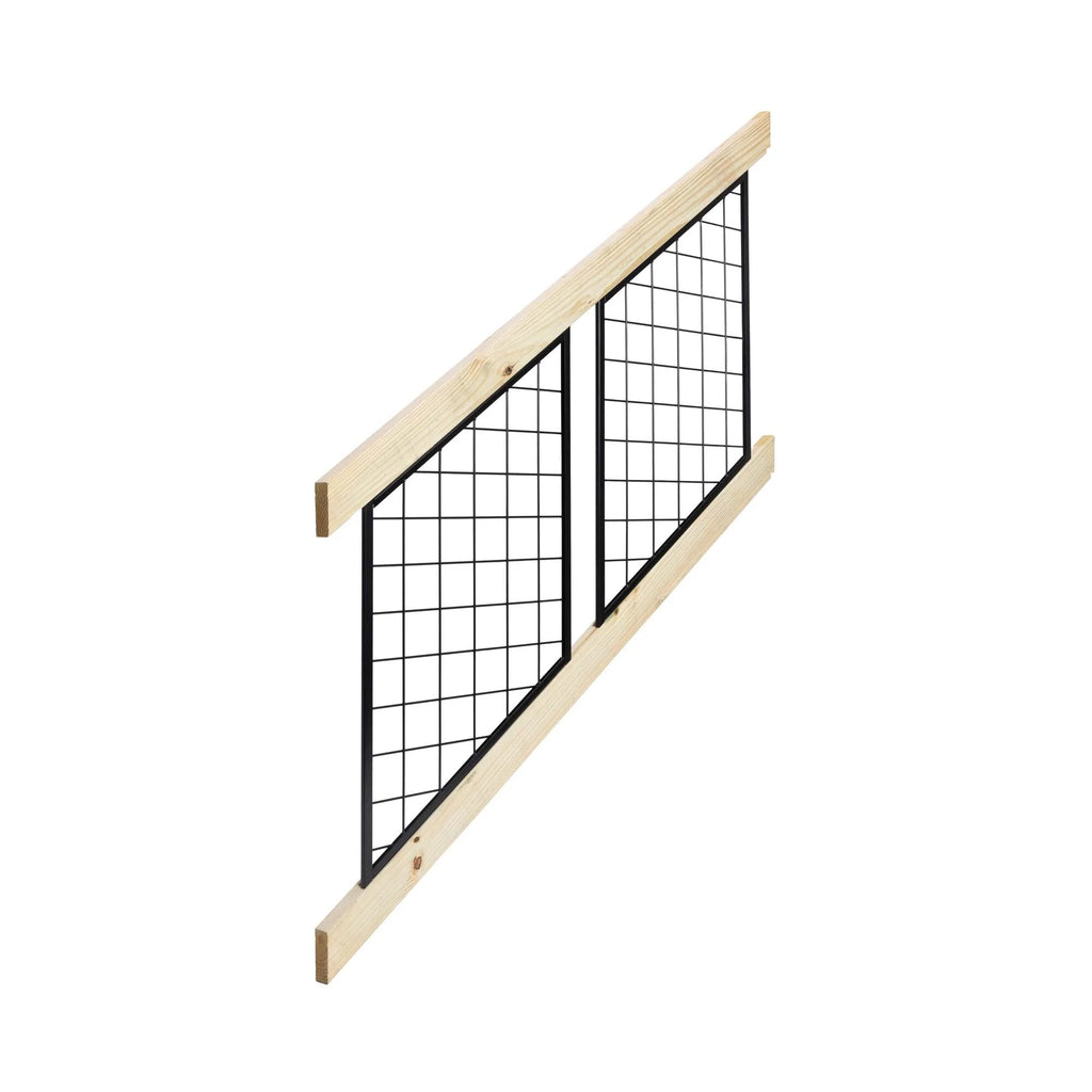 Black Hog Wire Stair Railing Kit M25941