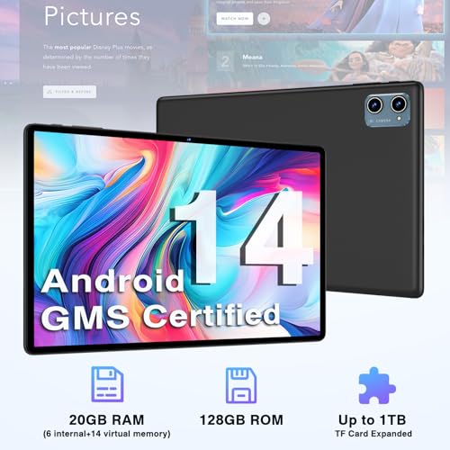 20GB RAM 128GB ROM 1280x800 IPS HD Touchscreen Tablet V2903