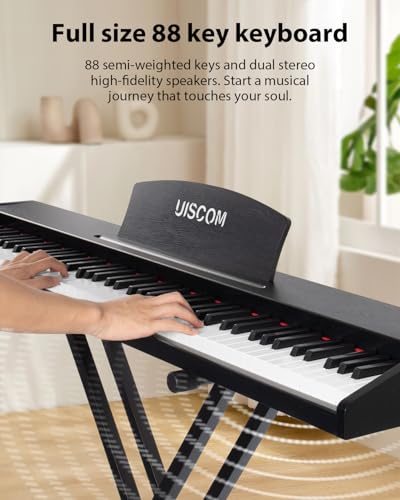 88 Key Semi-Weighted Digital Piano with Stand P21815