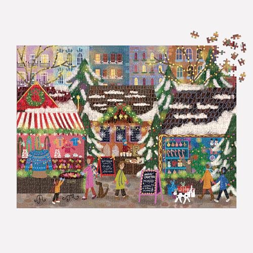500 Pieces Winter Lights Foil Jigsaw Puzzle H175075