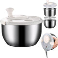 6L Stainless Steel Salad Spinner V570811